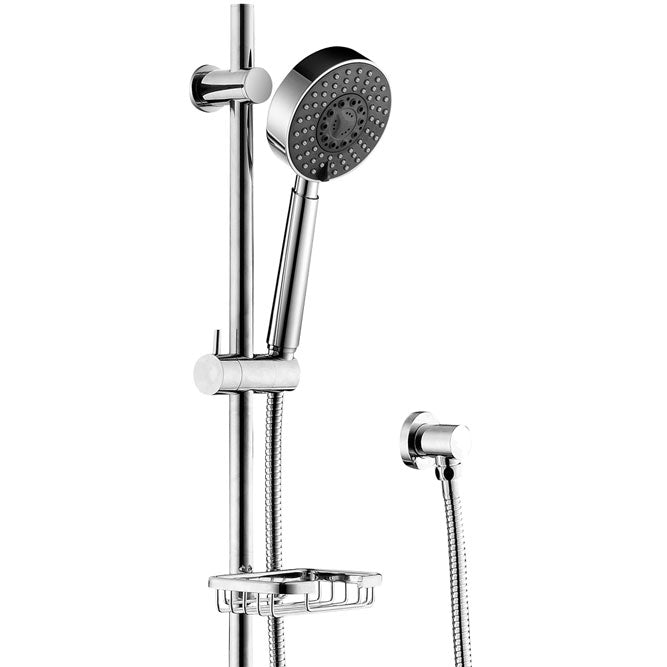Michelle Multifunction Rail Shower with Soap Basket– Pilbara Bathroom Warehouse Perth and regional Western Australia