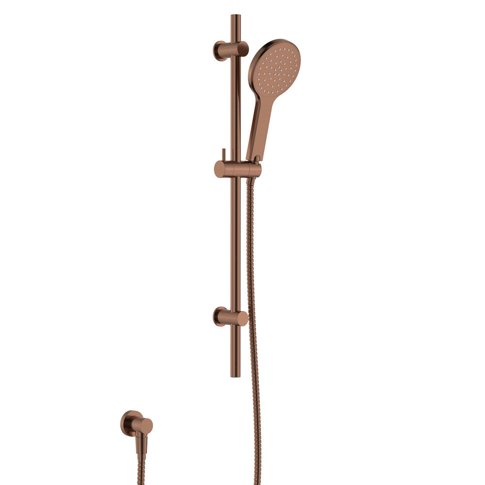 Kaya Rail Shower, Brushed Copper– Pilbara Bathroom Warehouse Perth and regional Western Australia