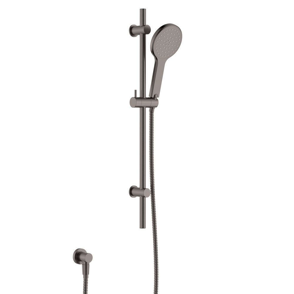 Kaya Rail Shower, Gun Metal– Pilbara Bathroom Warehouse Perth and regional Western Australia