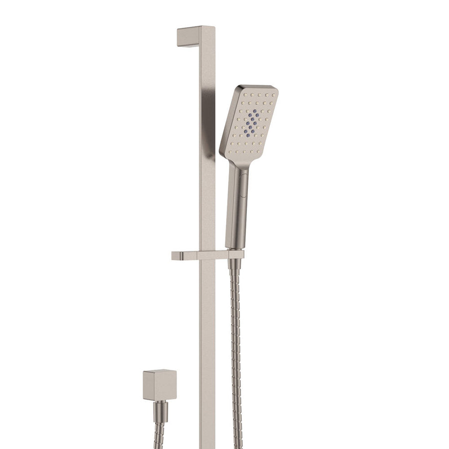 Tono Rail Shower, Brushed Nickel– Pilbara Bathroom Warehouse Perth and regional Western Australia