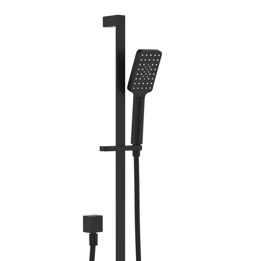 Tono Rail Shower, Matte Black– Pilbara Bathroom Warehouse Perth and regional Western Australia