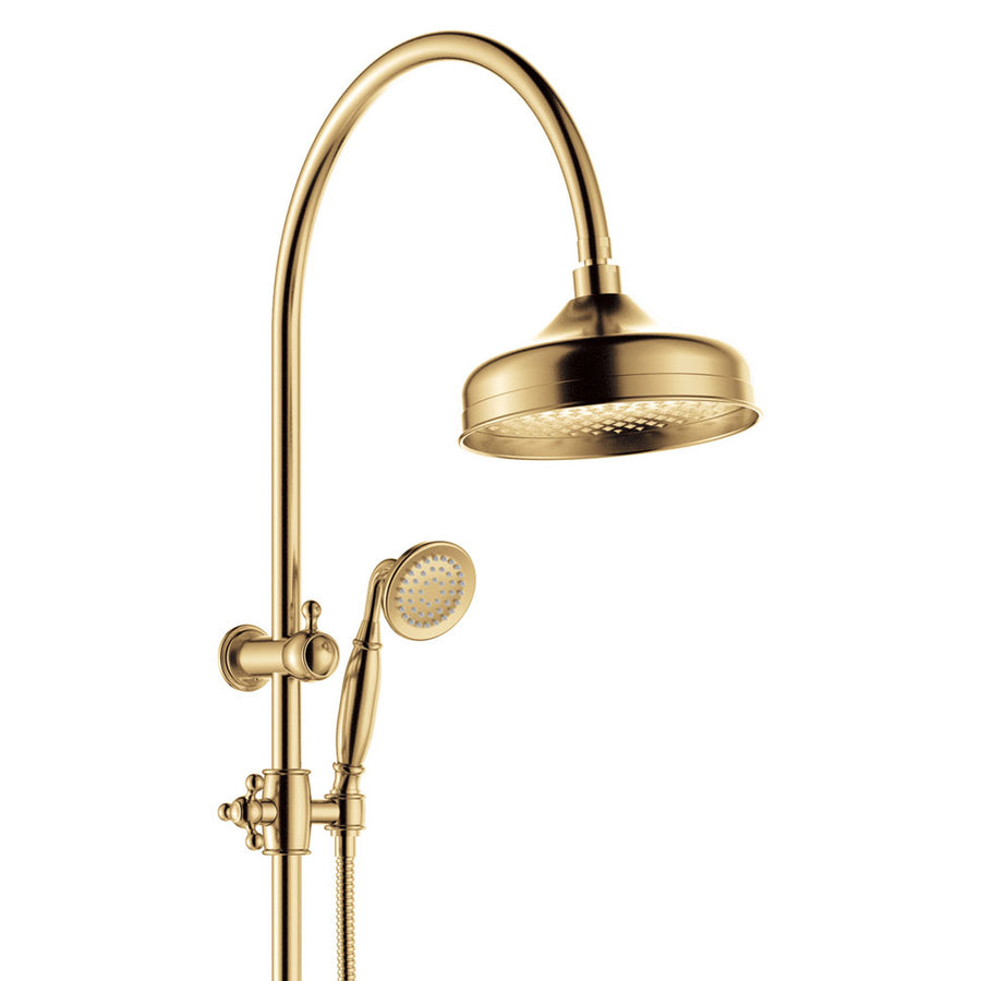 Lillian Twin Shower, Urban Brass– Pilbara Bathroom Warehouse Perth and regional Western Australia