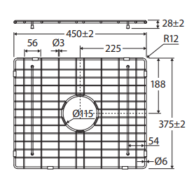 Hana Sink Chopping Board