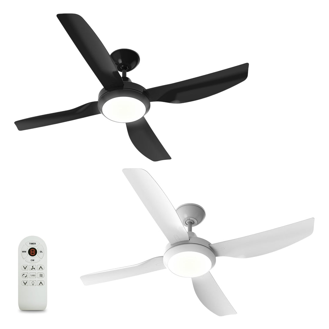 48" Sanur DC Ceiling Fan with Light
