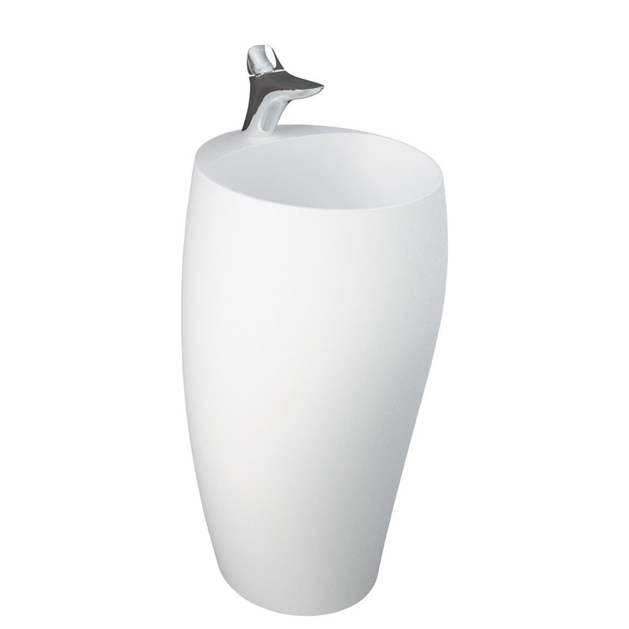 RAK Cloud Freestanding Basin, Matte White– Pilbara Bathroom Warehouse Perth and regional Western Australia