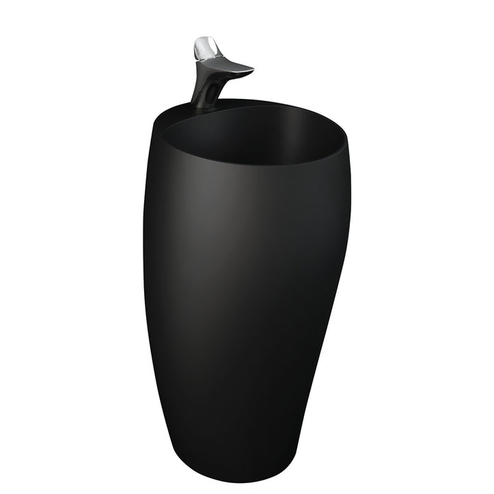 RAK Cloud Freestanding Basin, Matte Black– Pilbara Bathroom Warehouse Perth and regional Western Australia