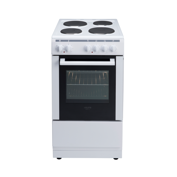 50cm Freestanding Cooker , 5 x Function Electric Oven, Cooktop 4 x Solid EGO Electric Elements Bottom Storage | Pilbara Bathroom Warehouse - Perth, Western Australia