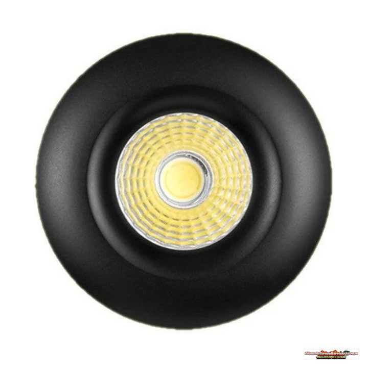 50mm Duro LED Downlight 3W - Black Finish