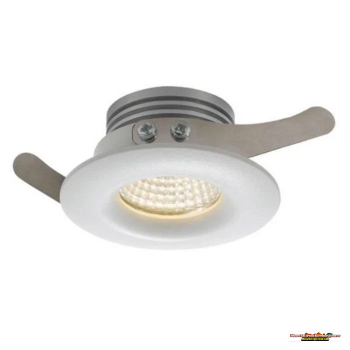 50mm LED Downlight 3W - White Finish, 3000K/5000K