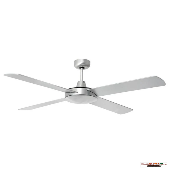 52″ (1320mm) Tempest AC Ceiling Fan in White, Silver or Black