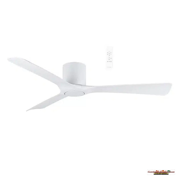 52" Fresno Smart WiFi DC Ceiling Fan – Black or White