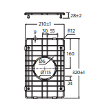 Hana 10L Sink Protector, PVD Brushed Copper