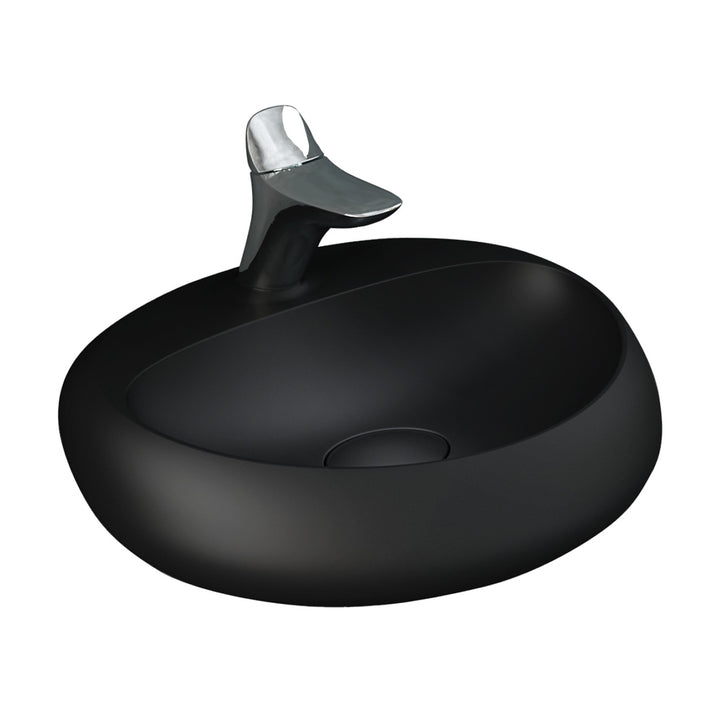 RAK Cloud Wall Basin, Matte Black– Pilbara Bathroom Warehouse Perth and regional Western Australia