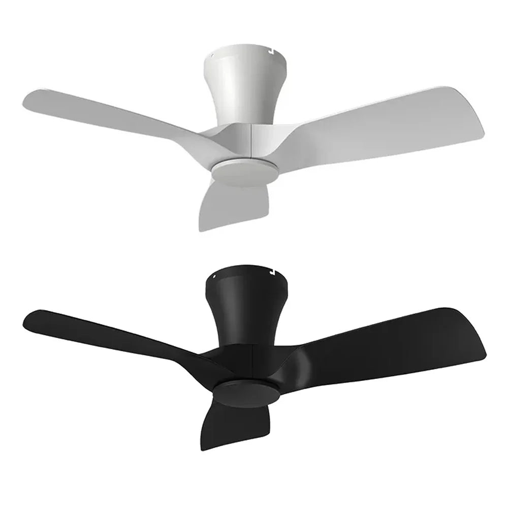 32 Kiwi DC Ceiling Fan White Black 5507060 5507061 Vencha Lighting 32-kiwi-dc-ceiling-fan-white-black-5507060-5507061-vencha-lighting