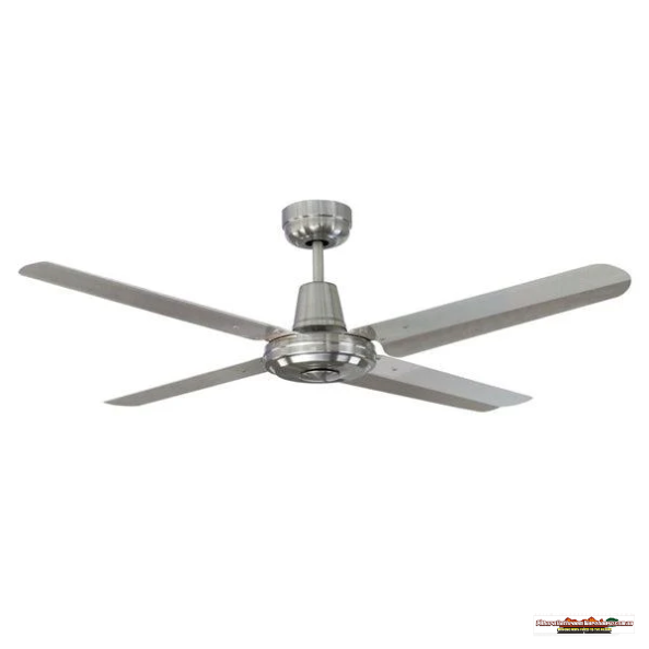 56" (1400mm) Swift Metal Ceiling Fan – White, Black, Chrome, or Stainless Steel