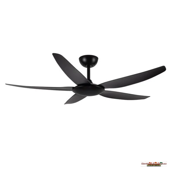 56” (1420mm) Amari DC Ceiling Fan – 5 Blades in White or Black