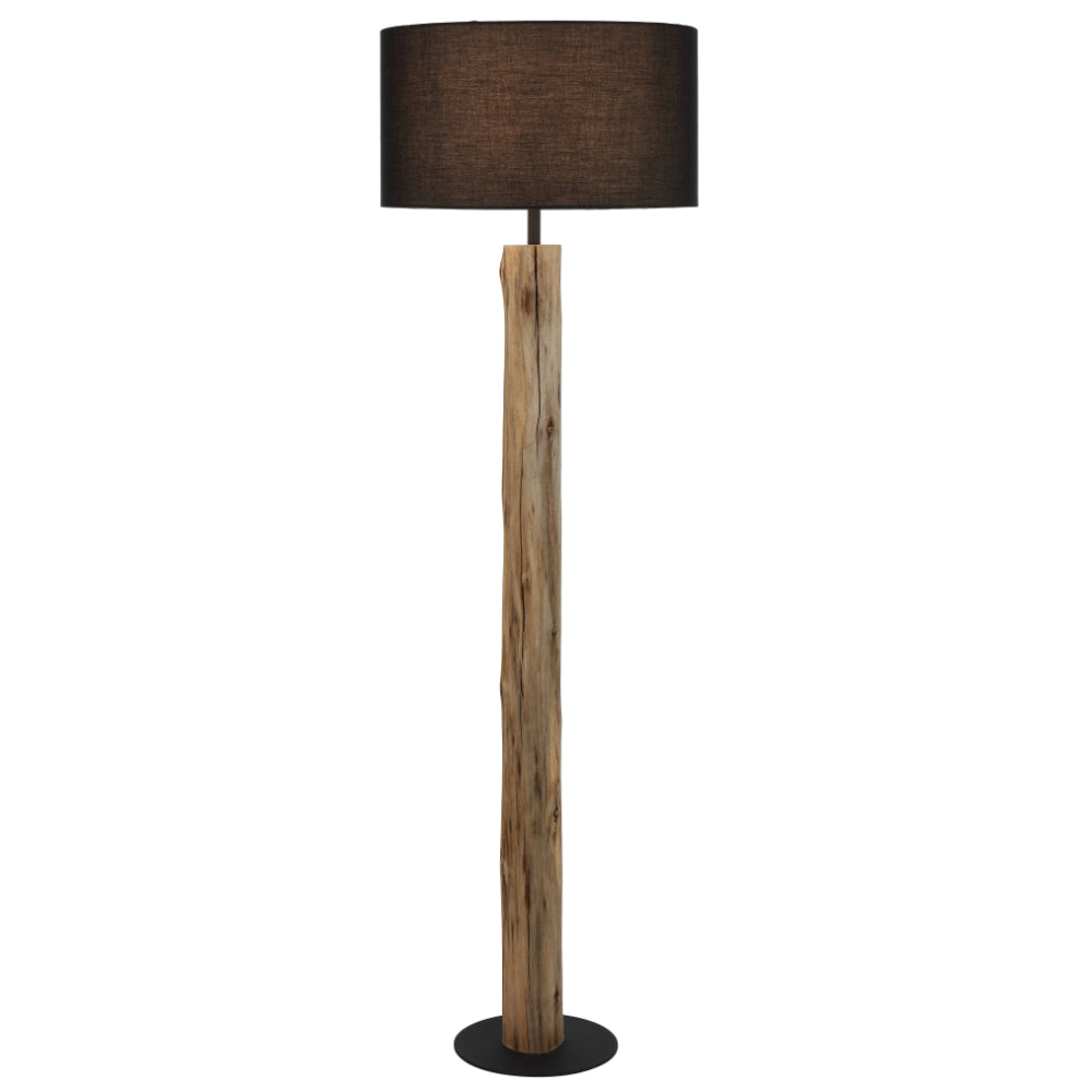 Chad Floor Lamp Base Only in Wood