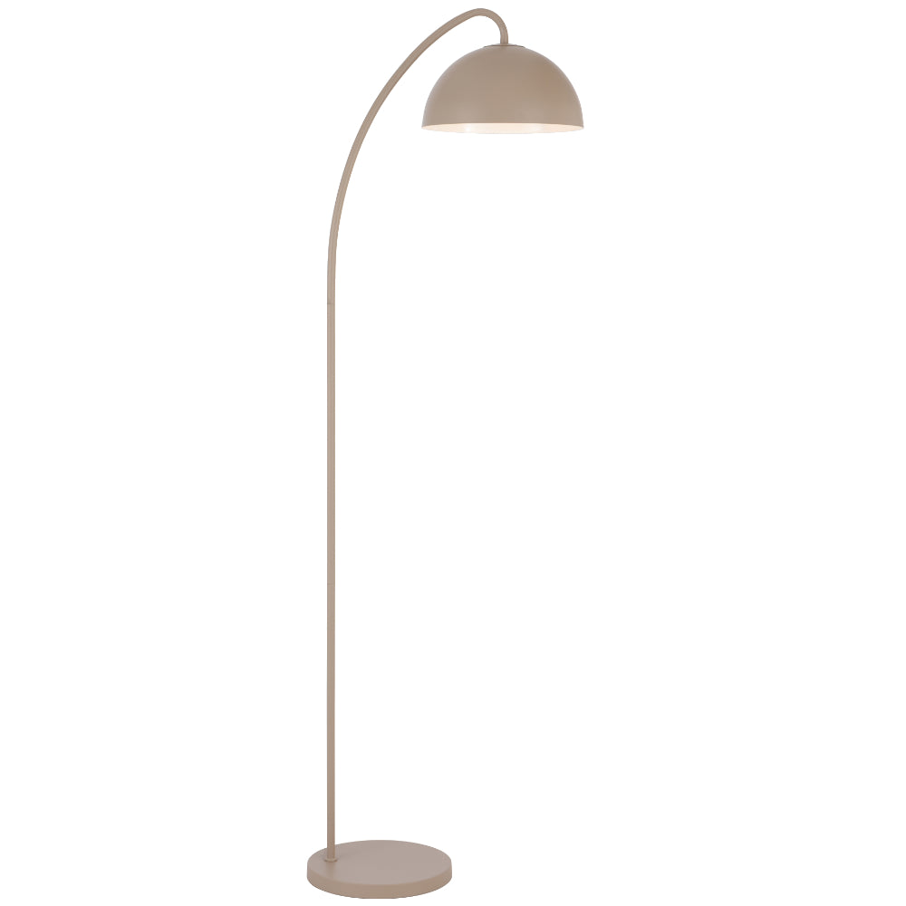 Charm Floor Lamp in Black, Taupe or Vintage Brass