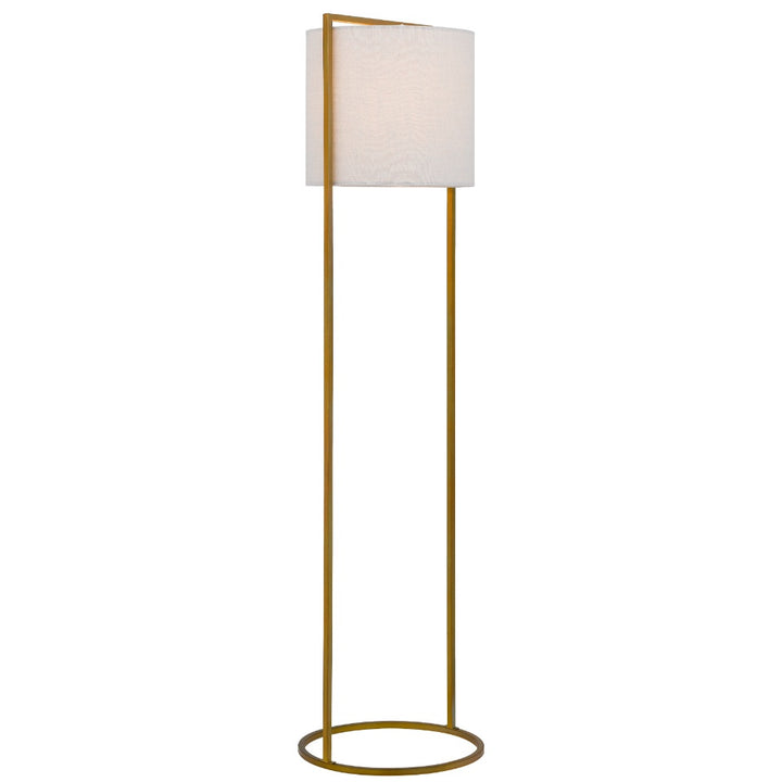 Loftus Floor Lamp in Antique Gold, Black or Rust