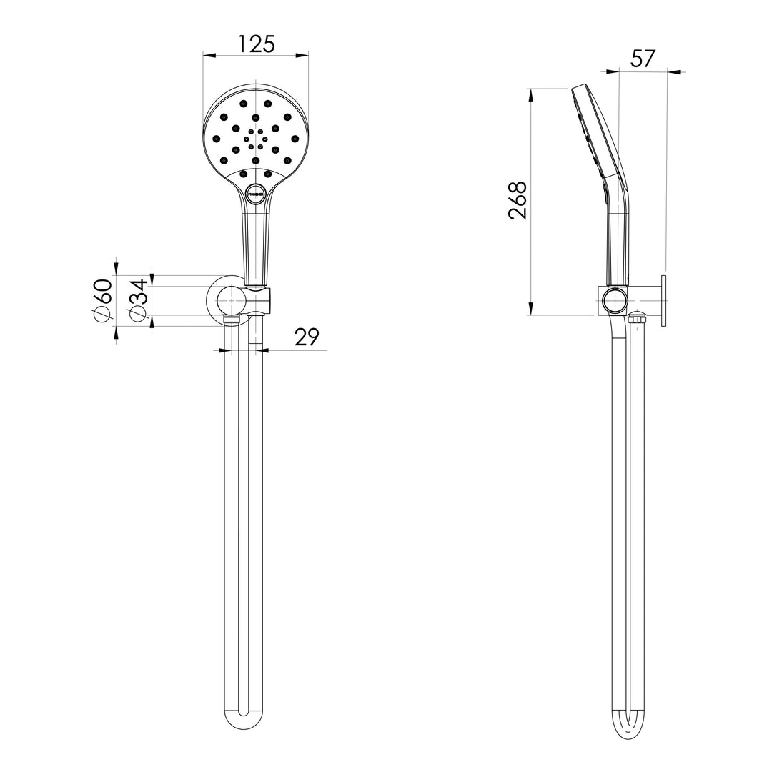 Ormond Hand Shower - 4 Star