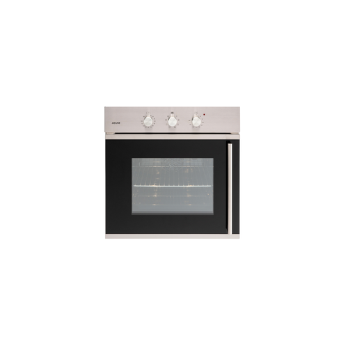 60cm Built In Oven Electric Side Open / 8 Function BLACK inc 2 x sets of Telescopic EXT | Pilbara Bathroom Warehouse - Perth, Western Australia