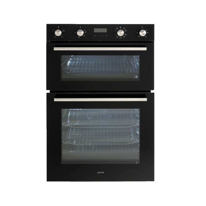 60cm/w x 88cm/h , Double Oven , Top Oven , 4 x function 38ltr Gross capacity , Bottom Oven, 9 x function 72tr Gross capacity Programmable Timer Touch Clock | Pilbara Bathroom Warehouse - Perth, Western Australia