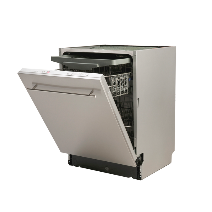 60cm Fully Integrated Dishwasher, Aqua-Stop Safety Valve, Top Cutlery Rack (No Door Panel) | Pilbara Bathroom Warehouse - Perth, Western Australia