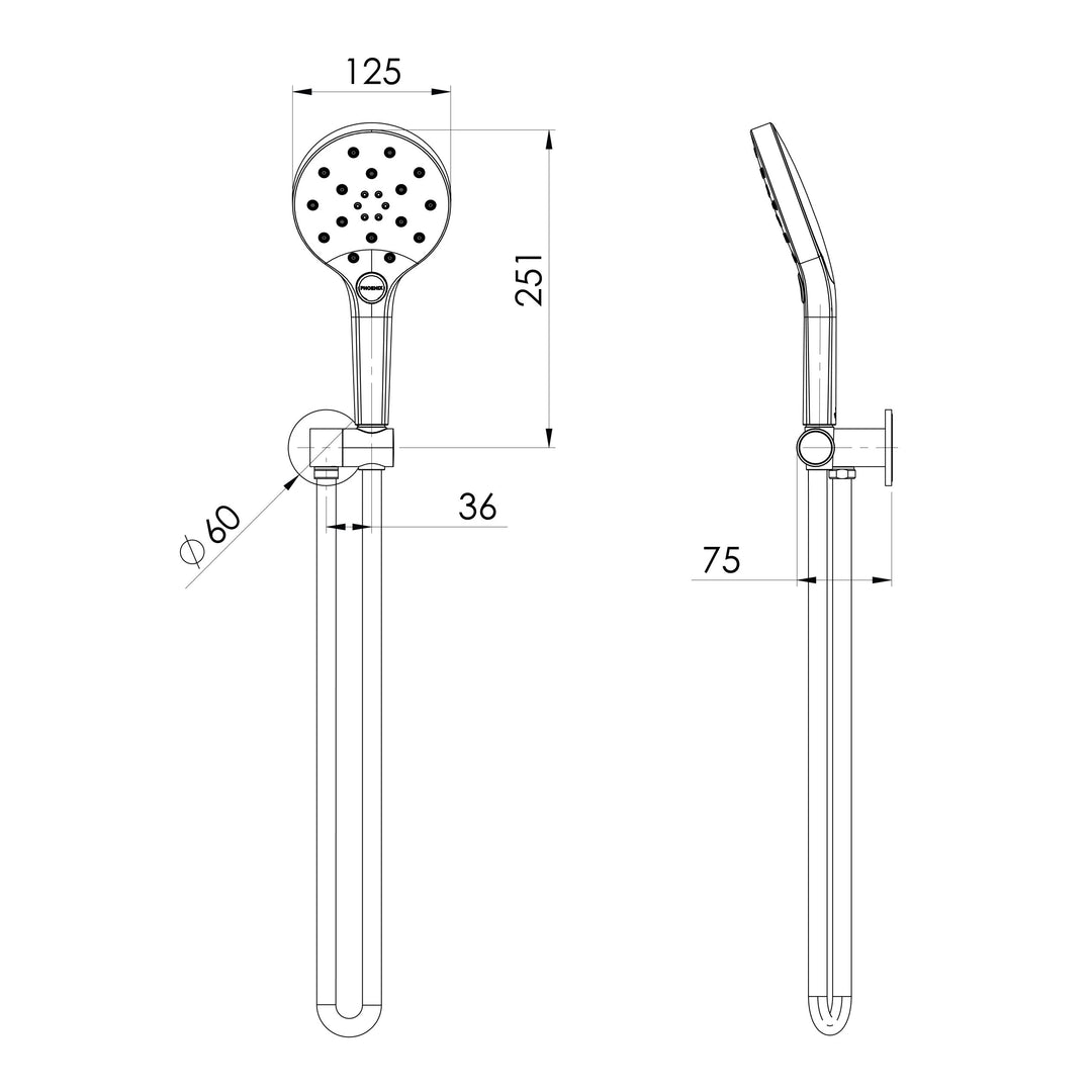 Oxley Hand Shower