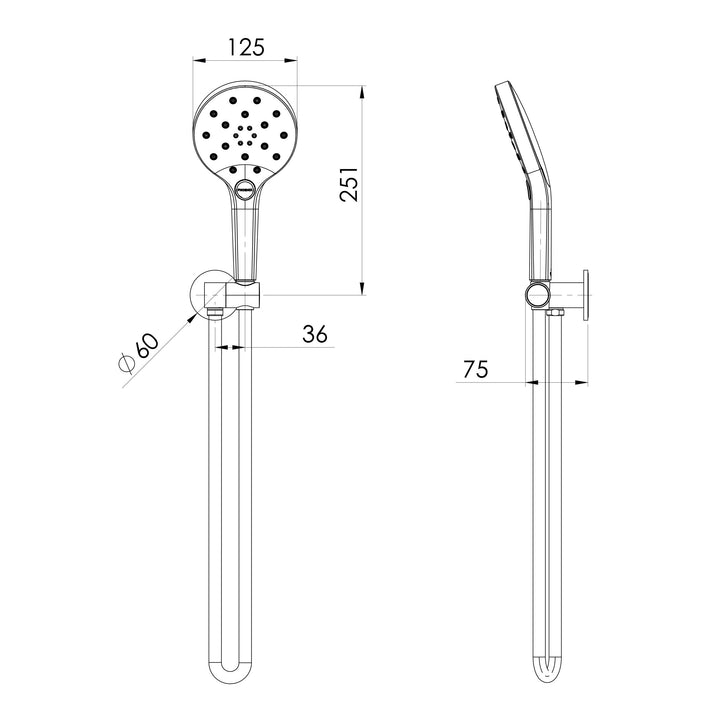 Oxley Hand Shower