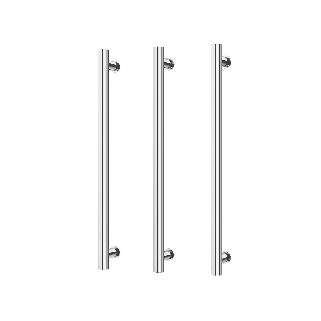 1 Phoenix Heated Triple Towel Rail Round 600mm, Accessories – Pilbara Bathroom Warehouse