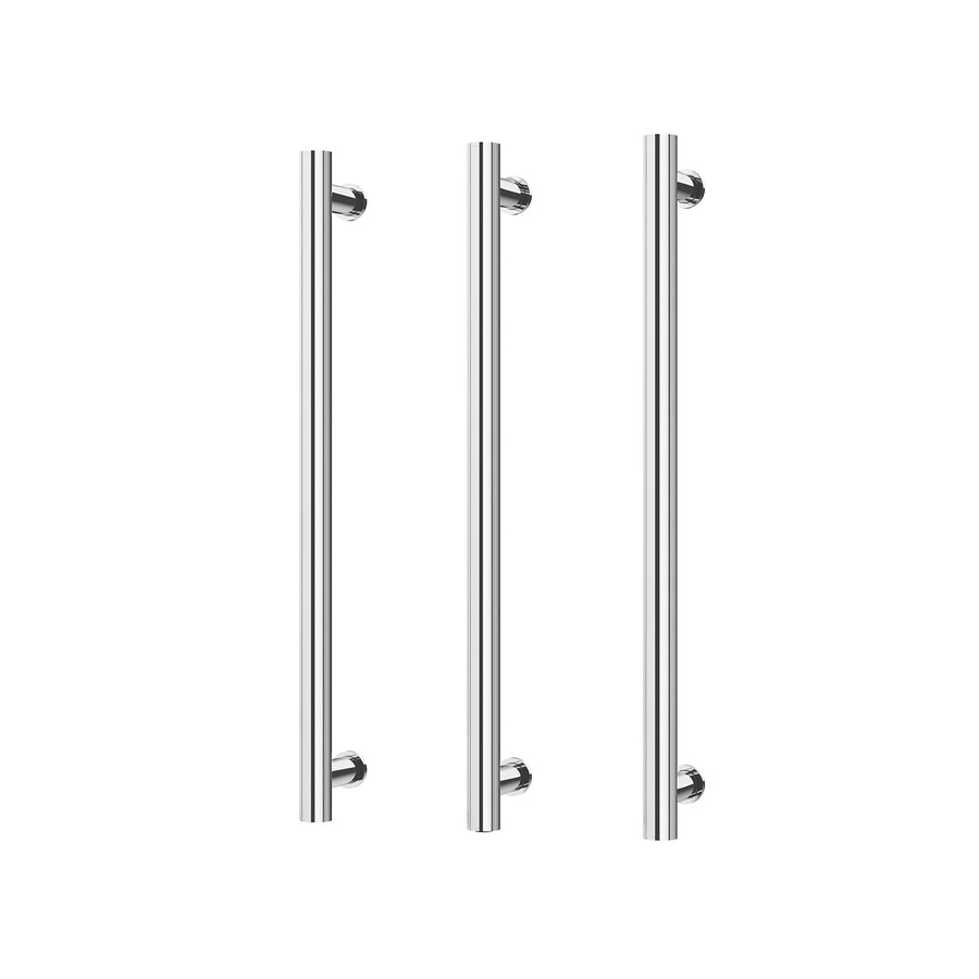 1 Phoenix Heated Triple Towel Rail Round 600mm, Accessories – Pilbara Bathroom Warehouse