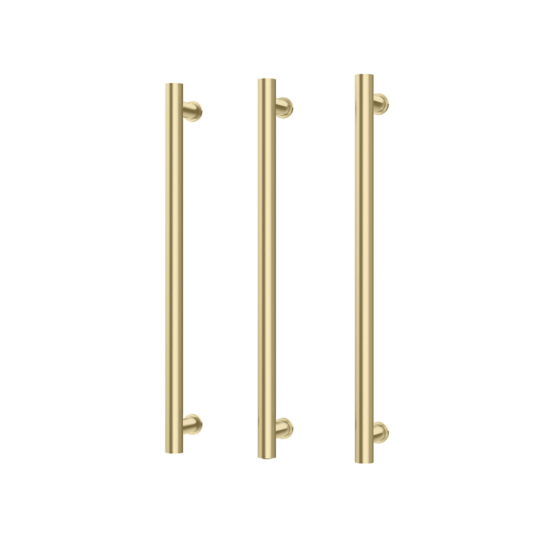 4 Phoenix Heated Triple Towel Rail Round 600mm, Accessories – Pilbara Bathroom Warehouse