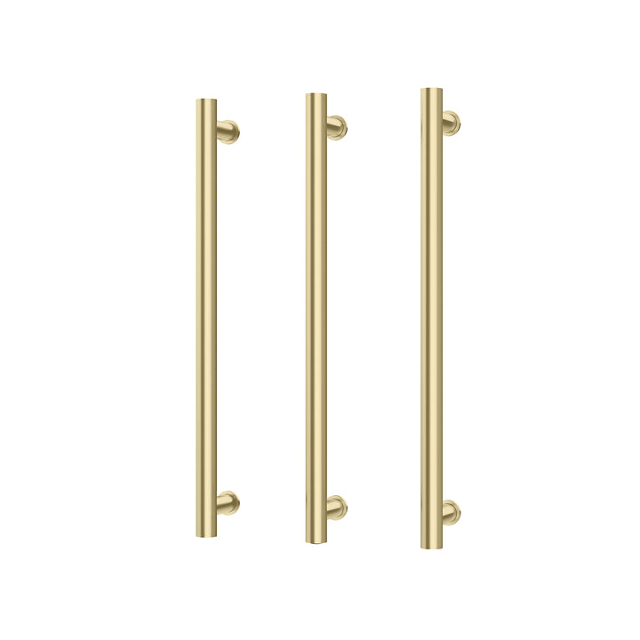 4 Phoenix Heated Triple Towel Rail Round 600mm, Accessories – Pilbara Bathroom Warehouse