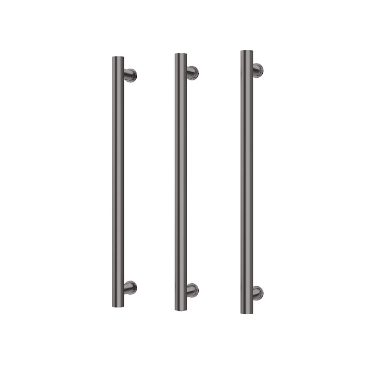 5 Phoenix Heated Triple Towel Rail Round 600mm, Accessories – Pilbara Bathroom Warehouse