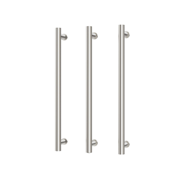 6 Phoenix Heated Triple Towel Rail Round 600mm, Accessories – Pilbara Bathroom Warehouse