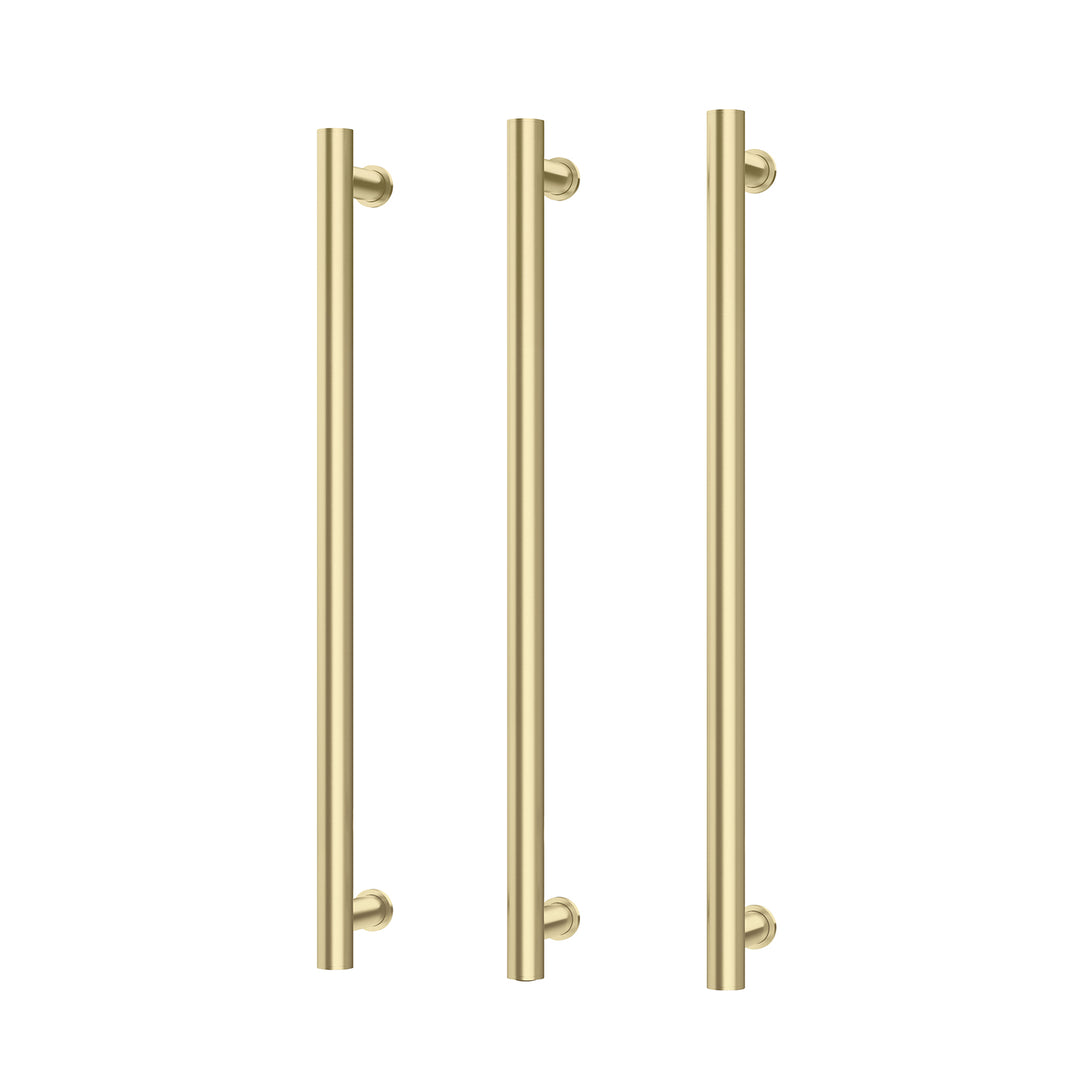 4 Phoenix Heated Triple Towel Rail Round 800mm, Accessories – Pilbara Bathroom Warehouse