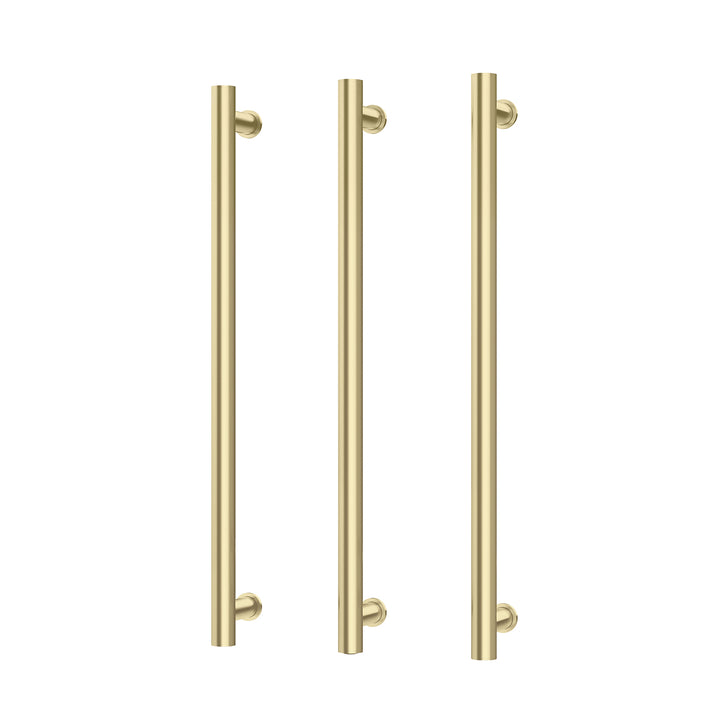 4 Phoenix Heated Triple Towel Rail Round 800mm, Accessories – Pilbara Bathroom Warehouse