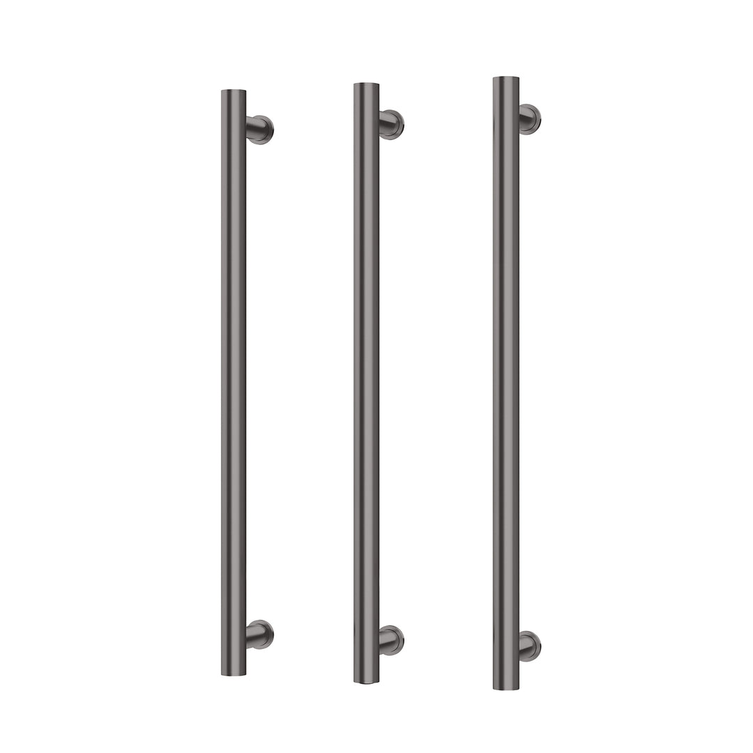 5 Phoenix Heated Triple Towel Rail Round 800mm, Accessories – Pilbara Bathroom Warehouse