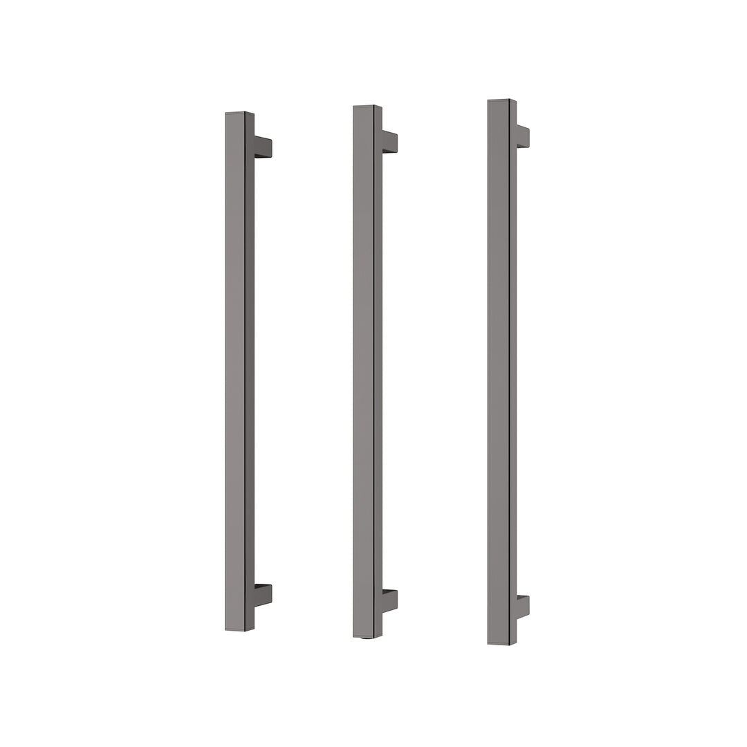 5 Phoenix Heated Triple Towel Rail Square 600mm, Accessories – Pilbara Bathroom Warehouse