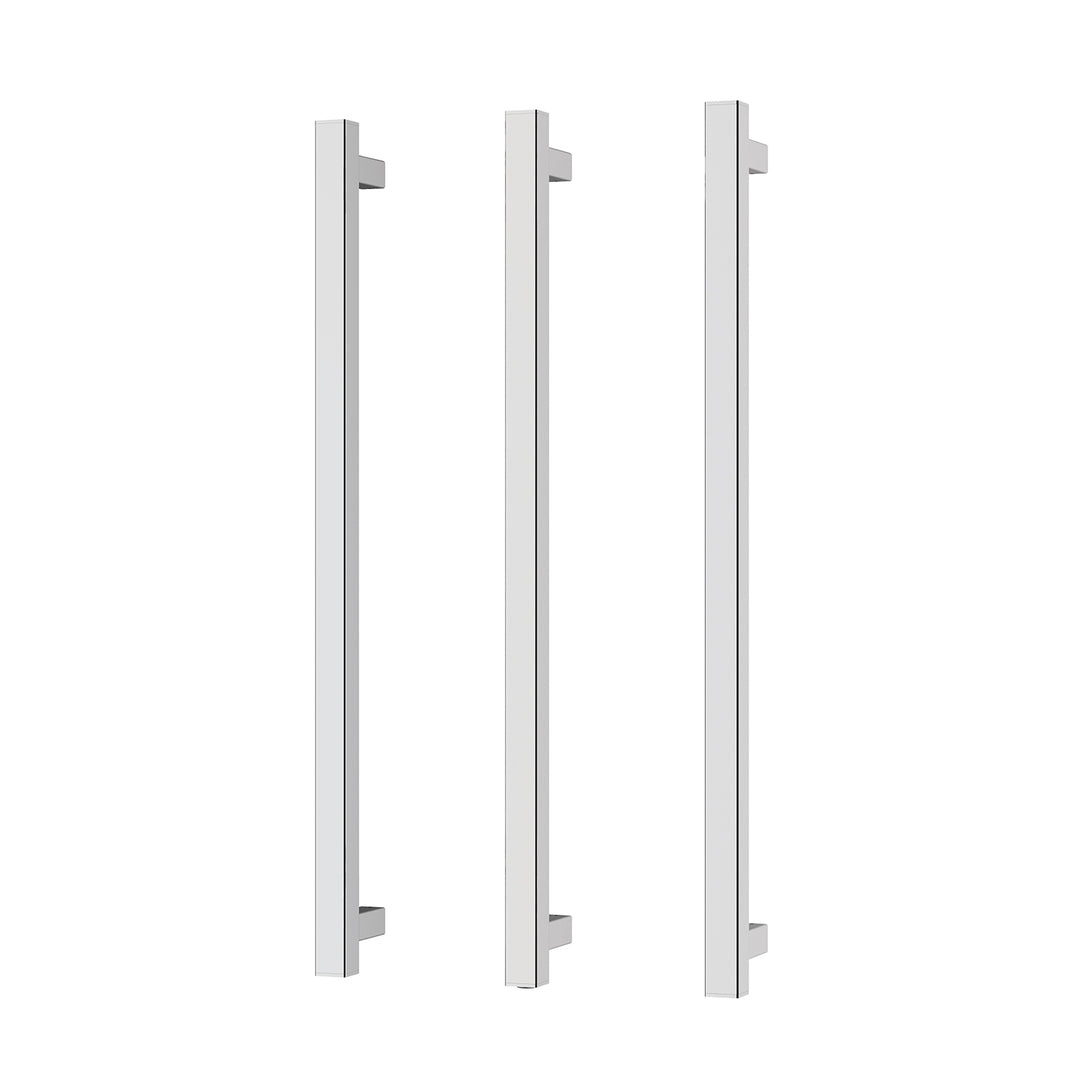 1 Phoenix Heated Triple Towel Rail Square 800mm, Accessories – Pilbara Bathroom Warehouse