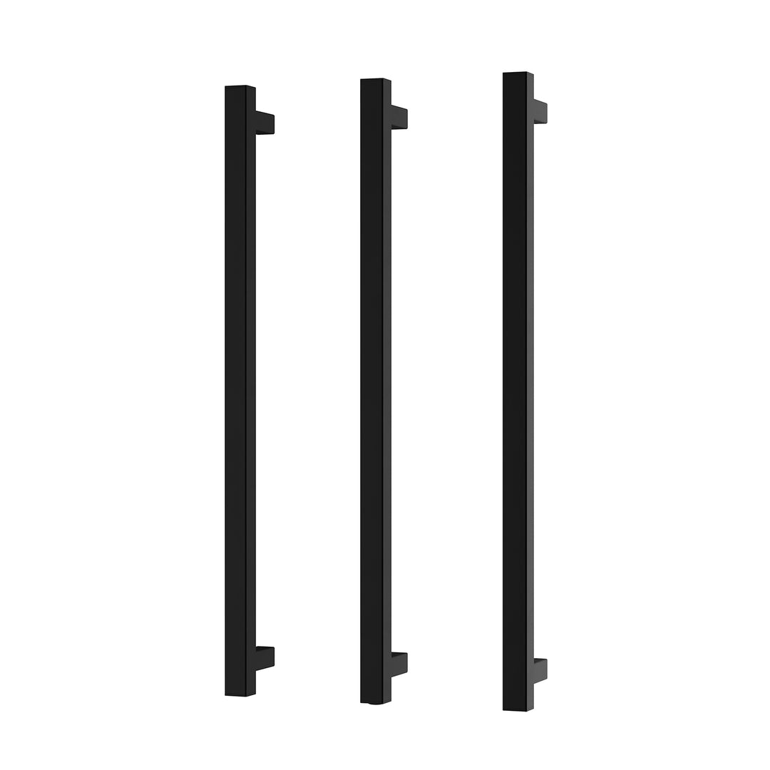 3 Phoenix Heated Triple Towel Rail Square 800mm, Accessories – Pilbara Bathroom Warehouse