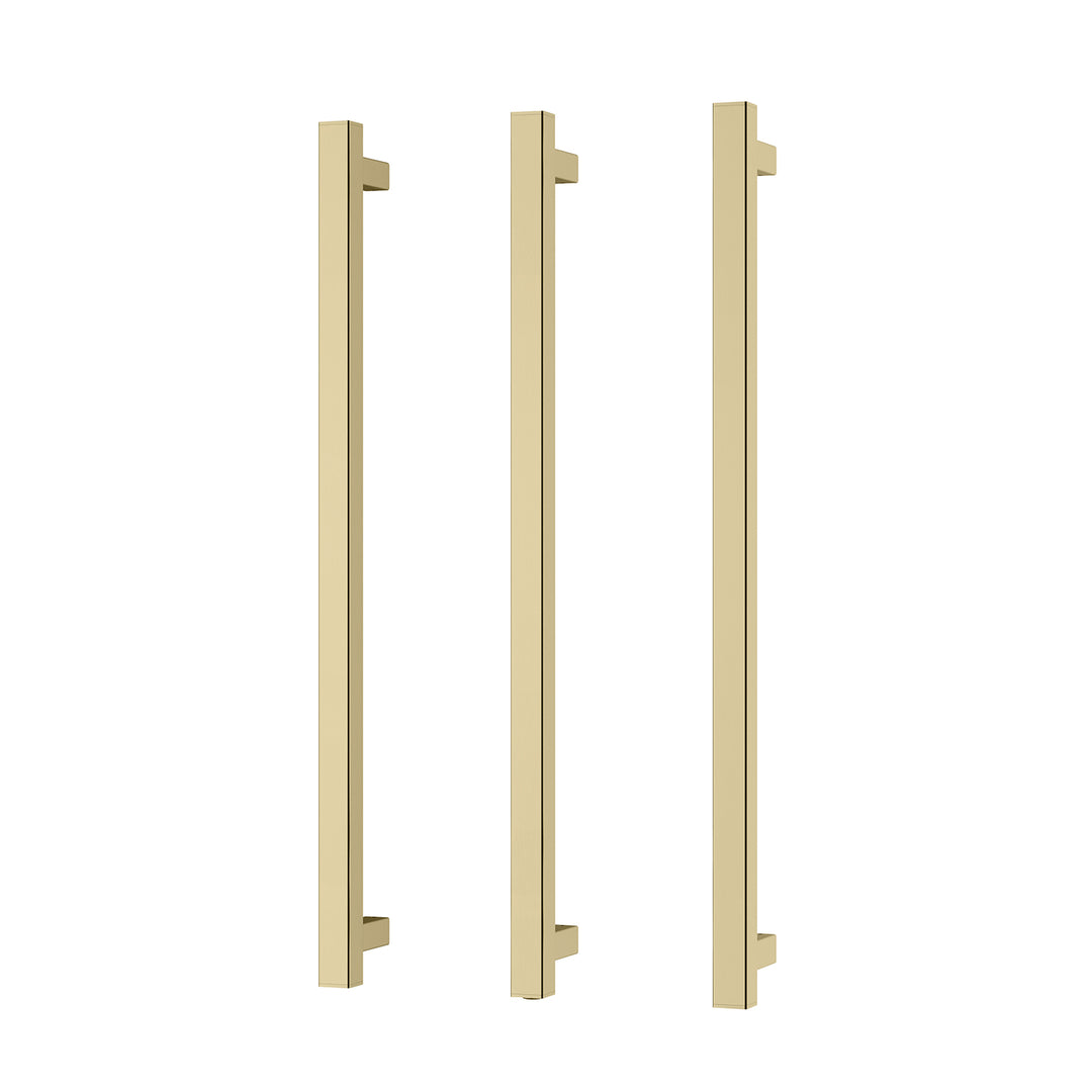 4 Phoenix Heated Triple Towel Rail Square 800mm, Accessories – Pilbara Bathroom Warehouse