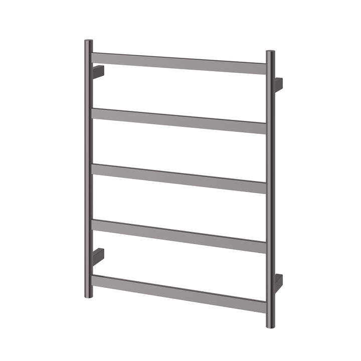 5 Phoenix Five Flat Bar Heated Towel Ladder 550mm x 740mm, Accessories – Pilbara Bathroom Warehouse
