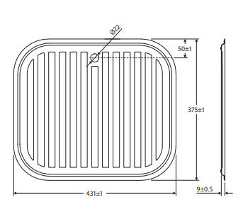 Tiva 785/670 Sink Drainer Tray