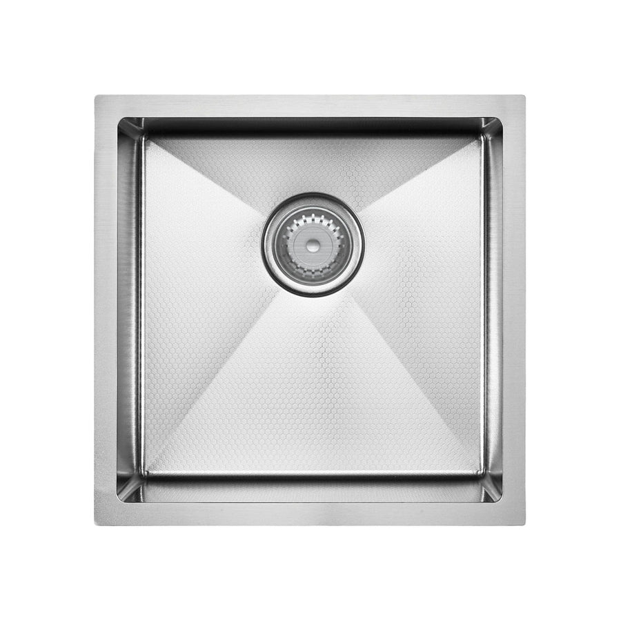 Hana Anti-Scratch 32L Single Kitchen Sink, Stainless Steel– Pilbara Bathroom Warehouse Perth and regional Western Australia