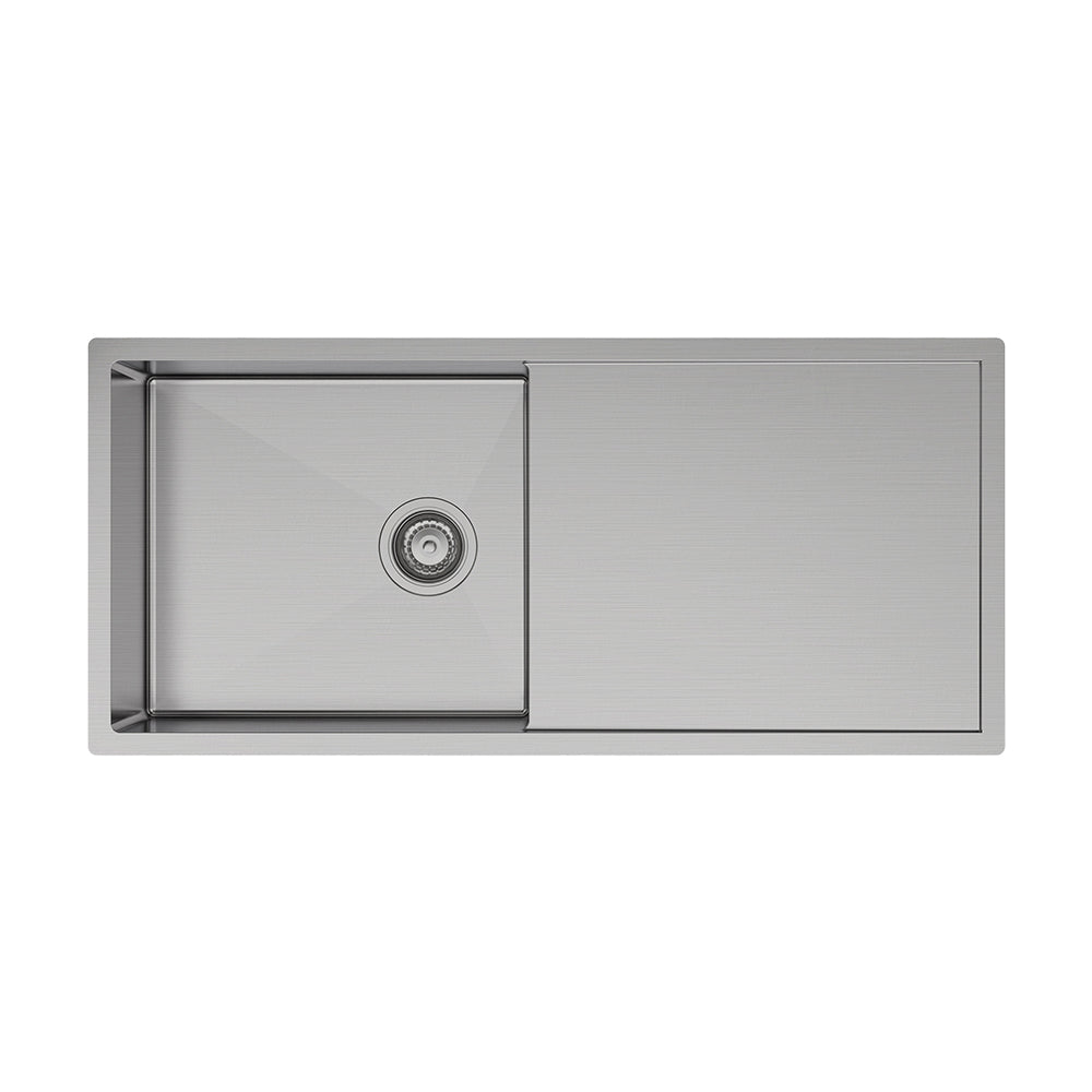 Hana 36L Single Kitchen Sink with Drainer | Pilbara Bathroom Warehouse Perth and regional Western Australia