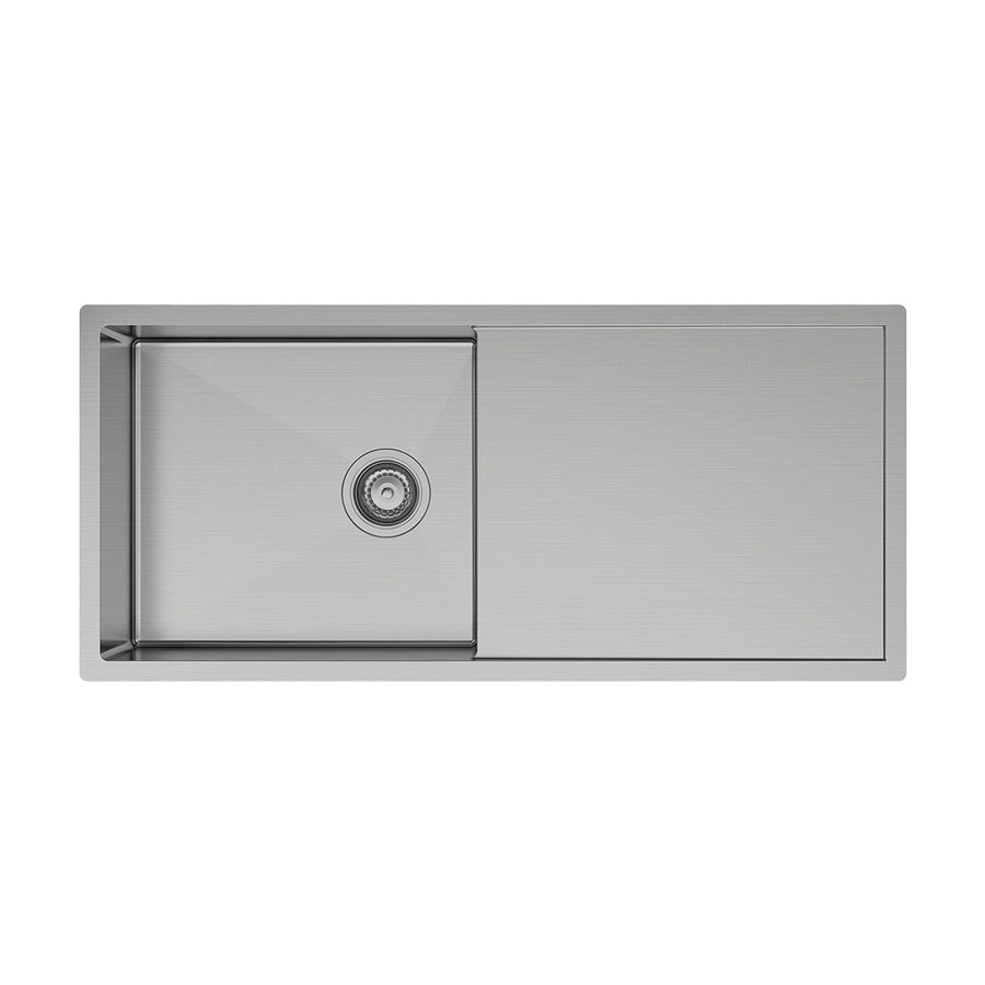 Hana 36L Single Kitchen Sink with Drainer | Pilbara Bathroom Warehouse Perth and regional Western Australia