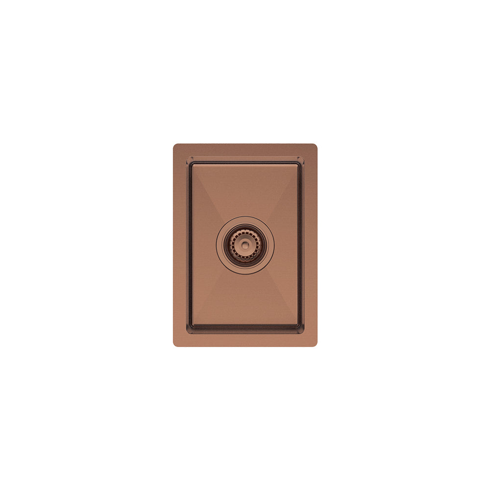 Hana 10L Single Kitchen Sink – Brushed Copper | Pilbara Bathroom Warehouse Perth and regional Western Australia