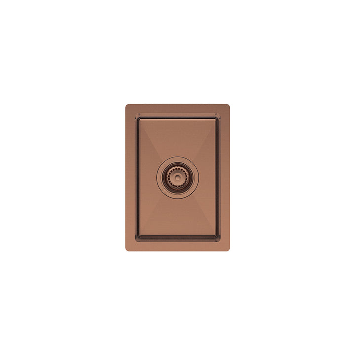 Hana 10L Single Kitchen Sink – Brushed Copper | Pilbara Bathroom Warehouse Perth and regional Western Australia