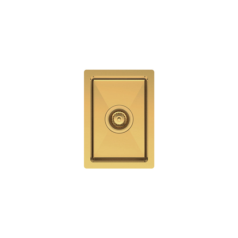 Hana 10L Single Kitchen Sink – Rugged Brass | Pilbara Bathroom Warehouse Perth and regional Western Australia